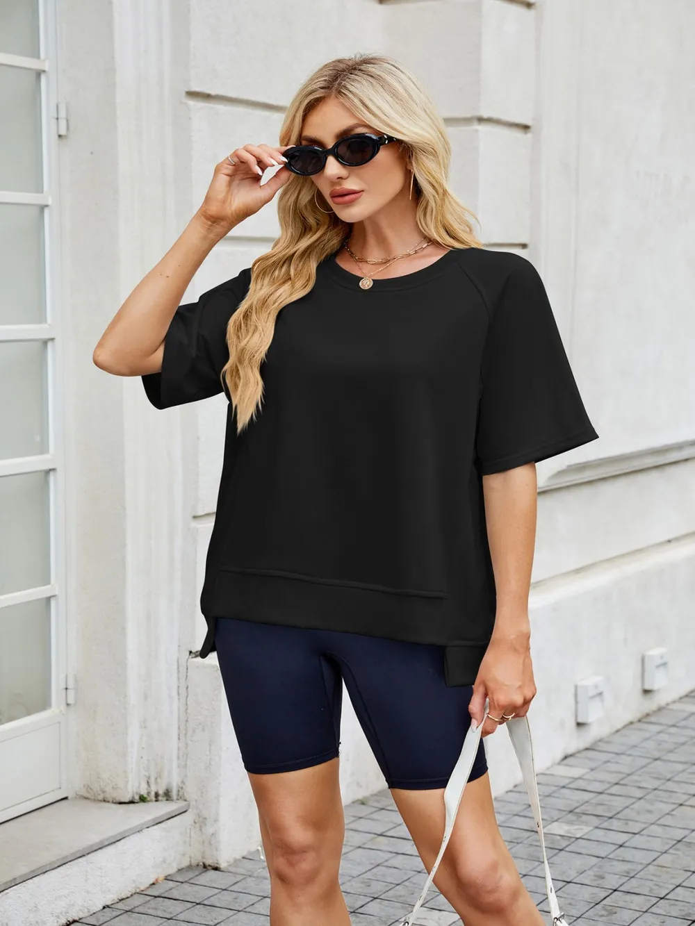 Round Neck Short Sleeve T-Shirt