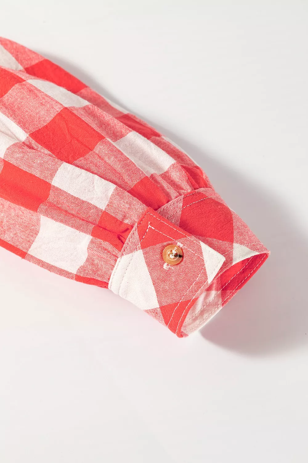 Oversized Plaid Button-Down Shirt Dress, image 7