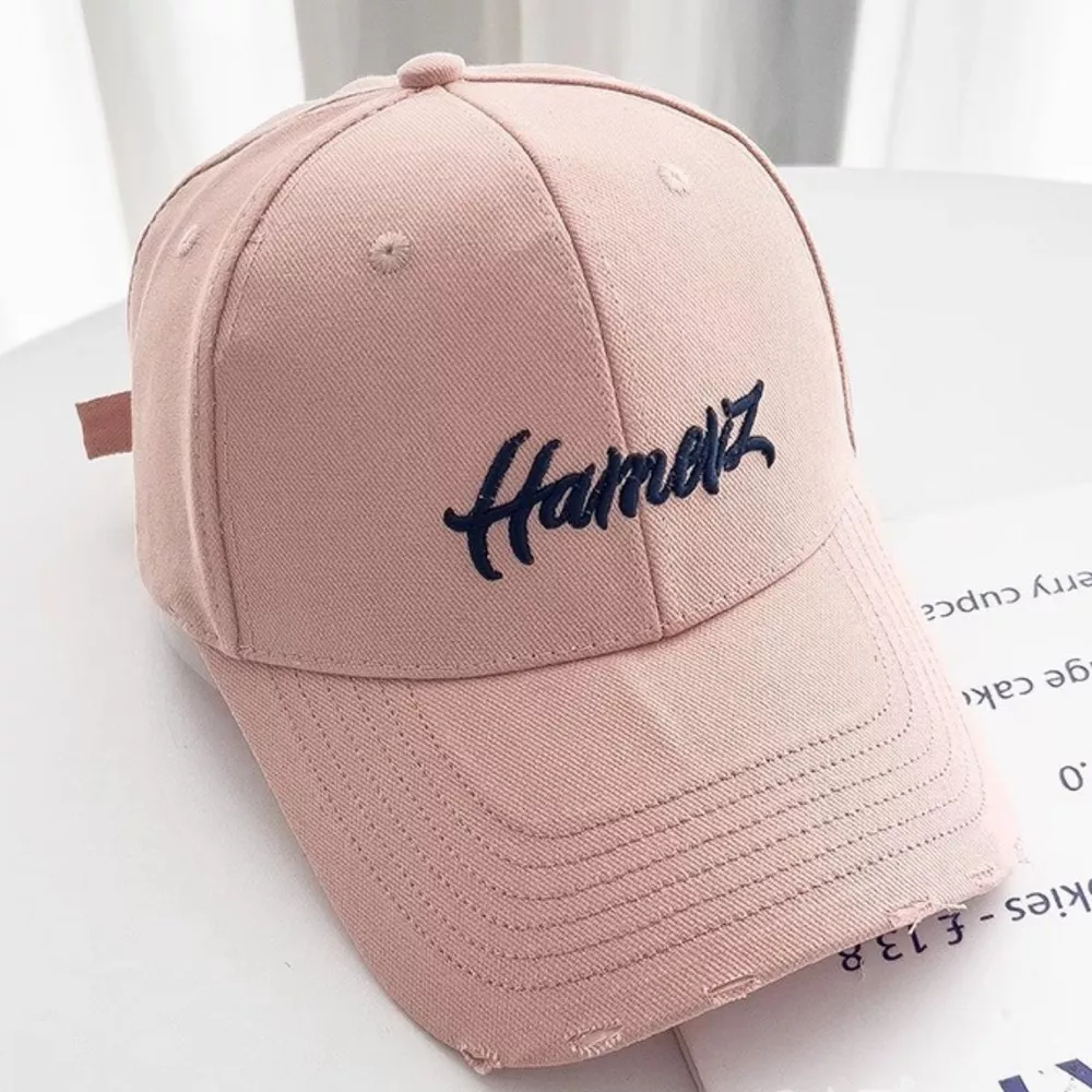 Distressed Embroidered Baseball Cap, image 2
