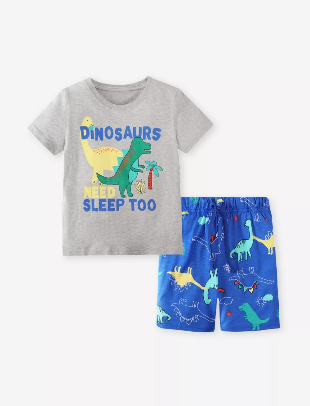 Children's Graphic Short Sleeve Tee and Shorts Set, image 29