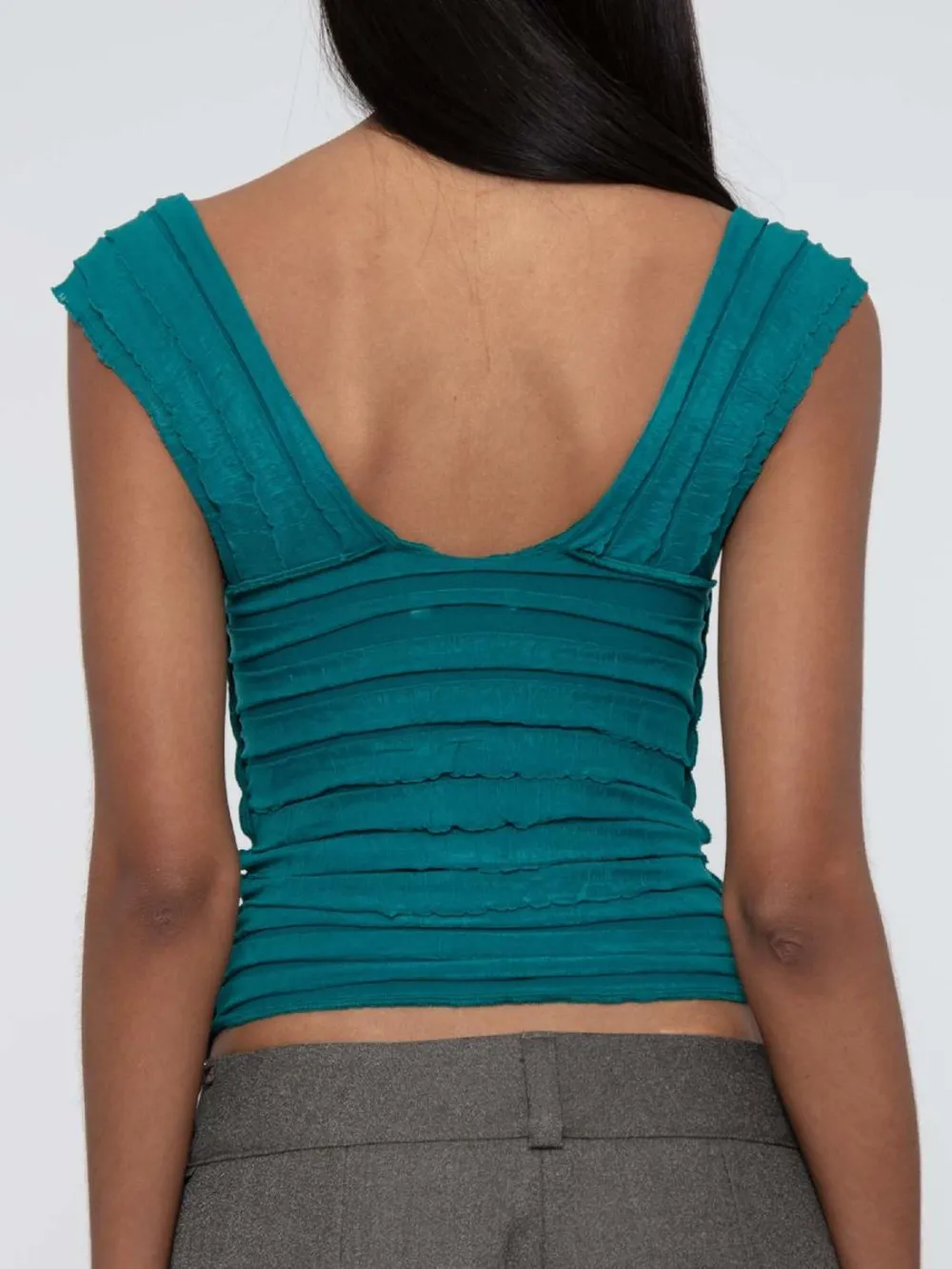 Ruched Solid Tank, image 33