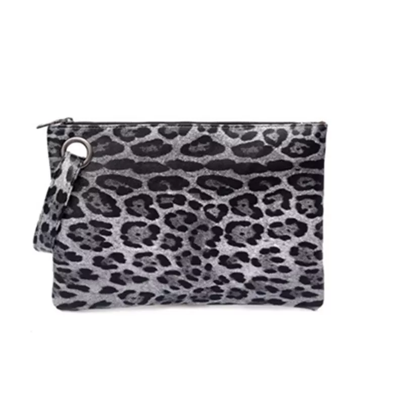 Leopard Print Clutch Bag, image 3