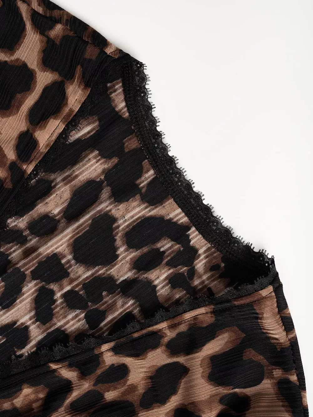 Leopard Print Button-Down Top, image 6