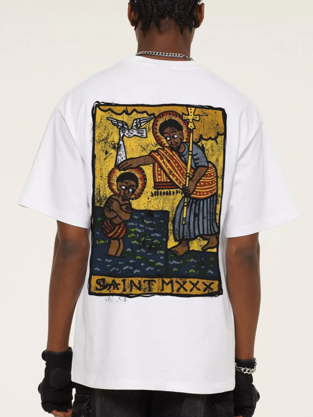 Men's Graphic Round Neck Short Sleeve T-Shirt, image 3