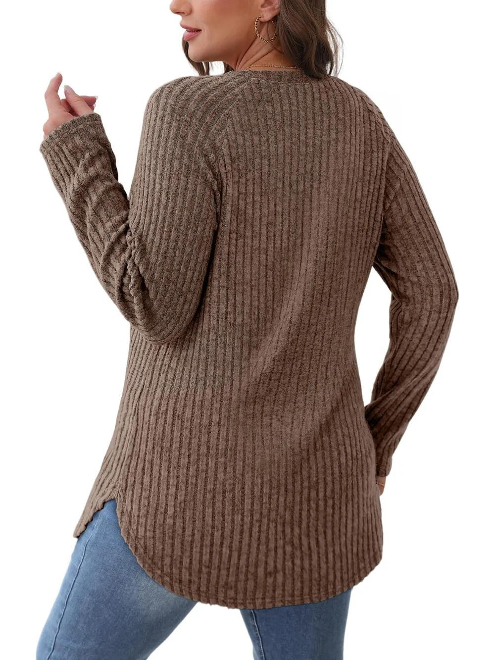 Round Neck Raglan Sleeve T-Shirt, image 4