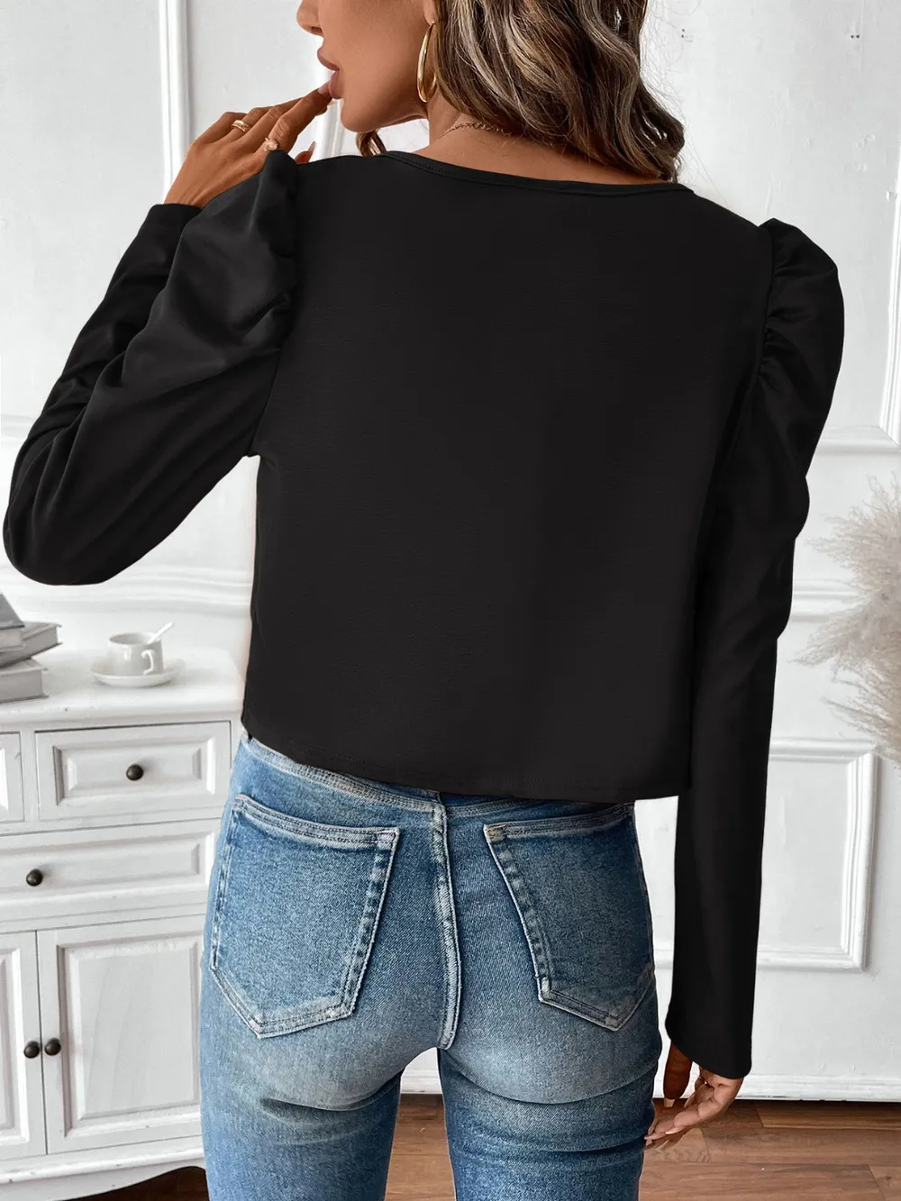 Zip Up Long Sleeve Jacket, image 6