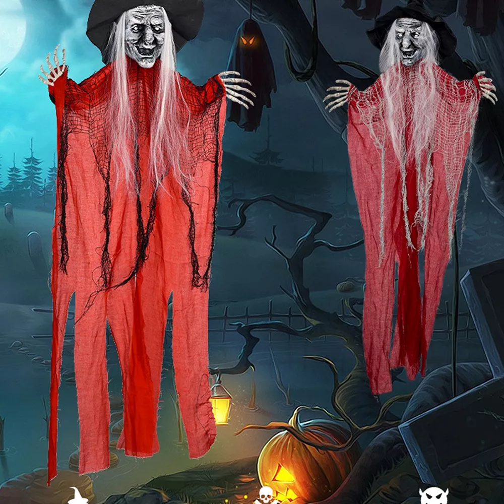 Halloween Spooky Hanging Witch Set, image 4