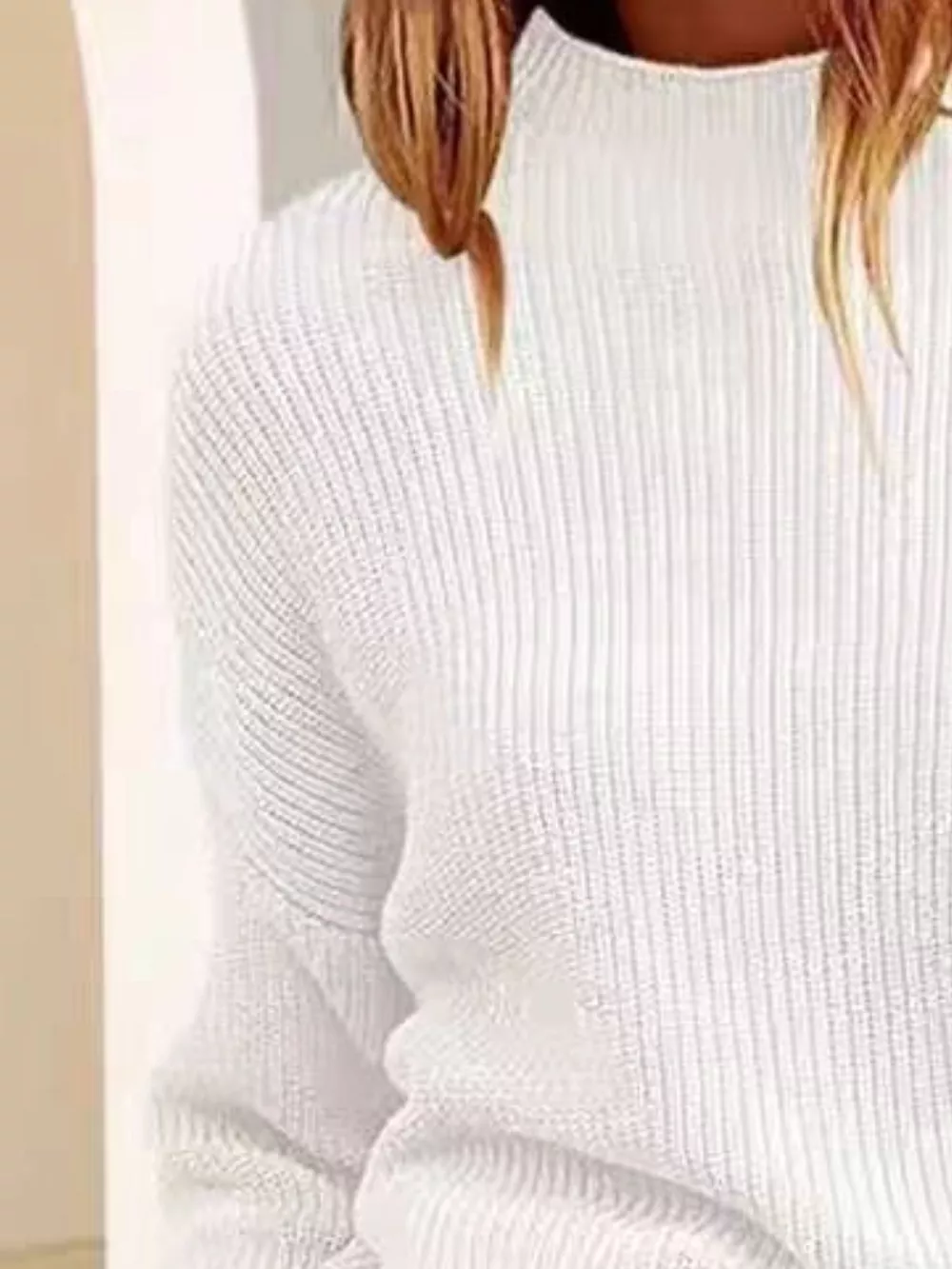 Pocket Detail Dropped Shoulder Sweater, image 15