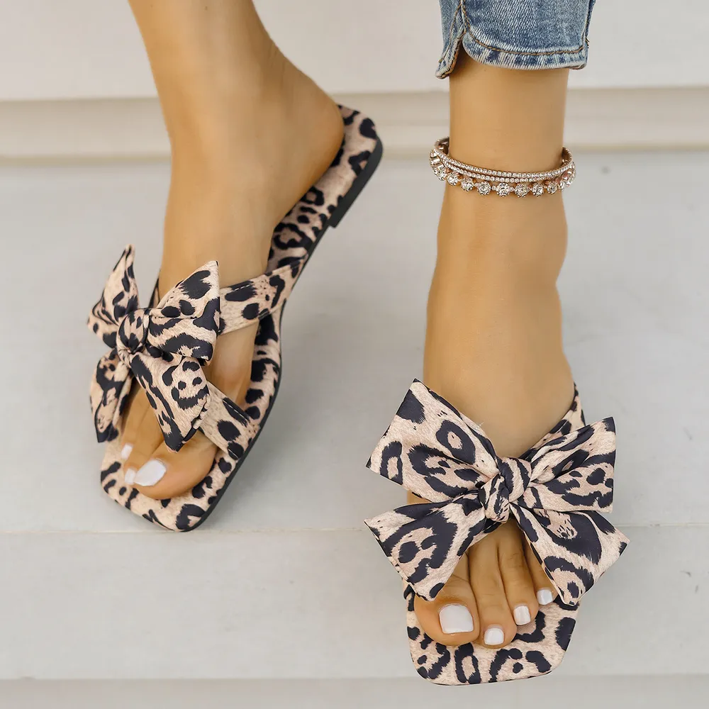 Open Toe Flats Sandals, image 4