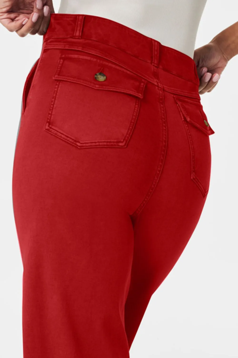 High Waist Jeans with Pockets, image 27