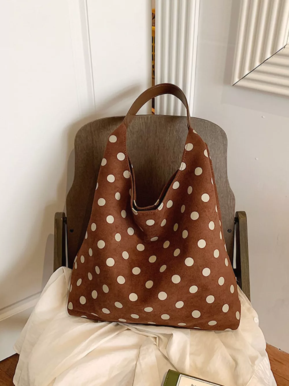 Polka Dot Shoulder Bag, image 8