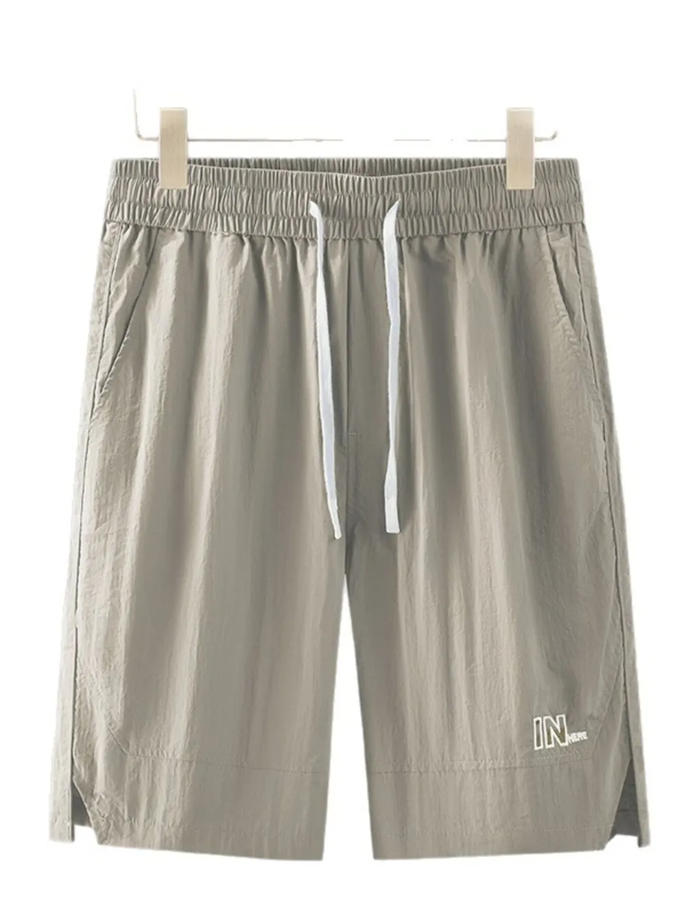 Men's Plus Size Drawstring Basketball Shorts with Side Pockets, image 7
