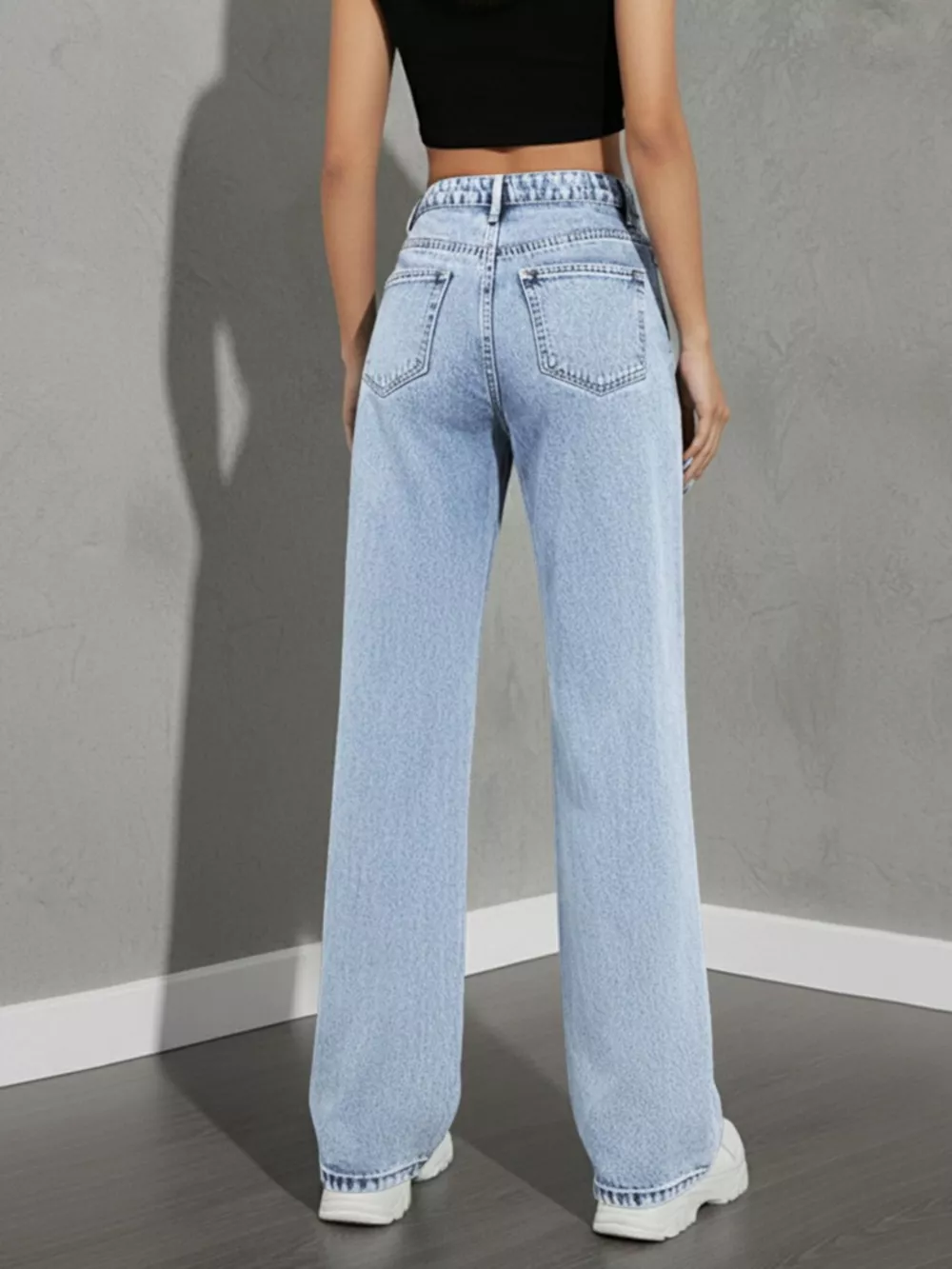 High Waist Wide Leg Jeans, image 27