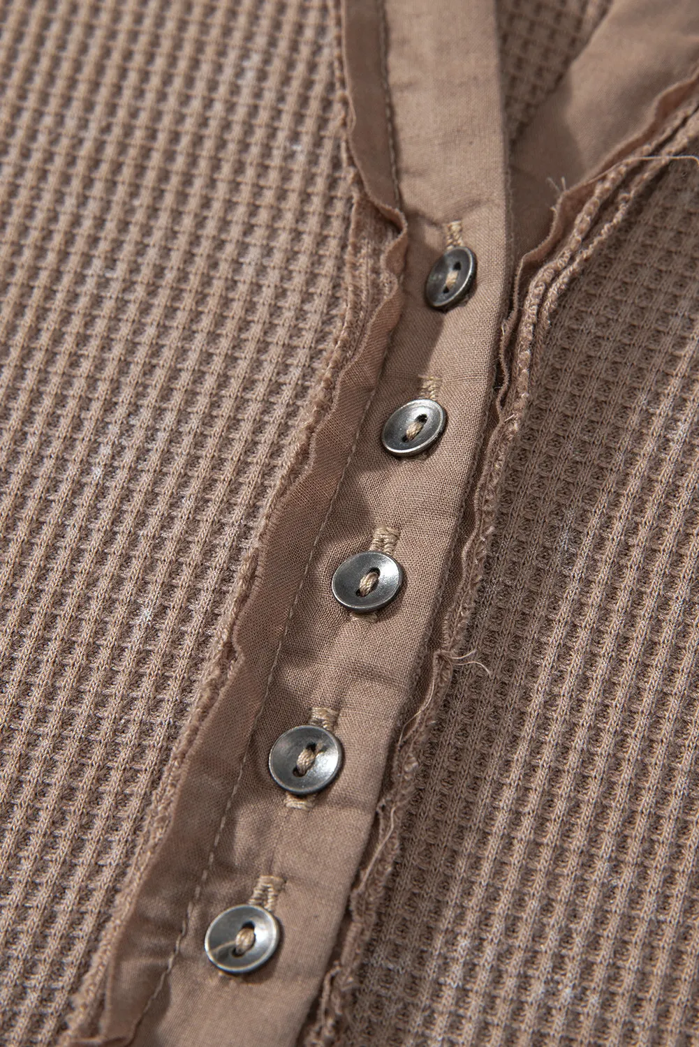 Notched Long Sleeve Top, image 6