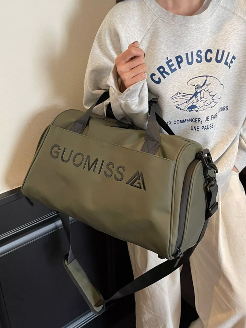 Canvas Travel Duffel Bag, image 6