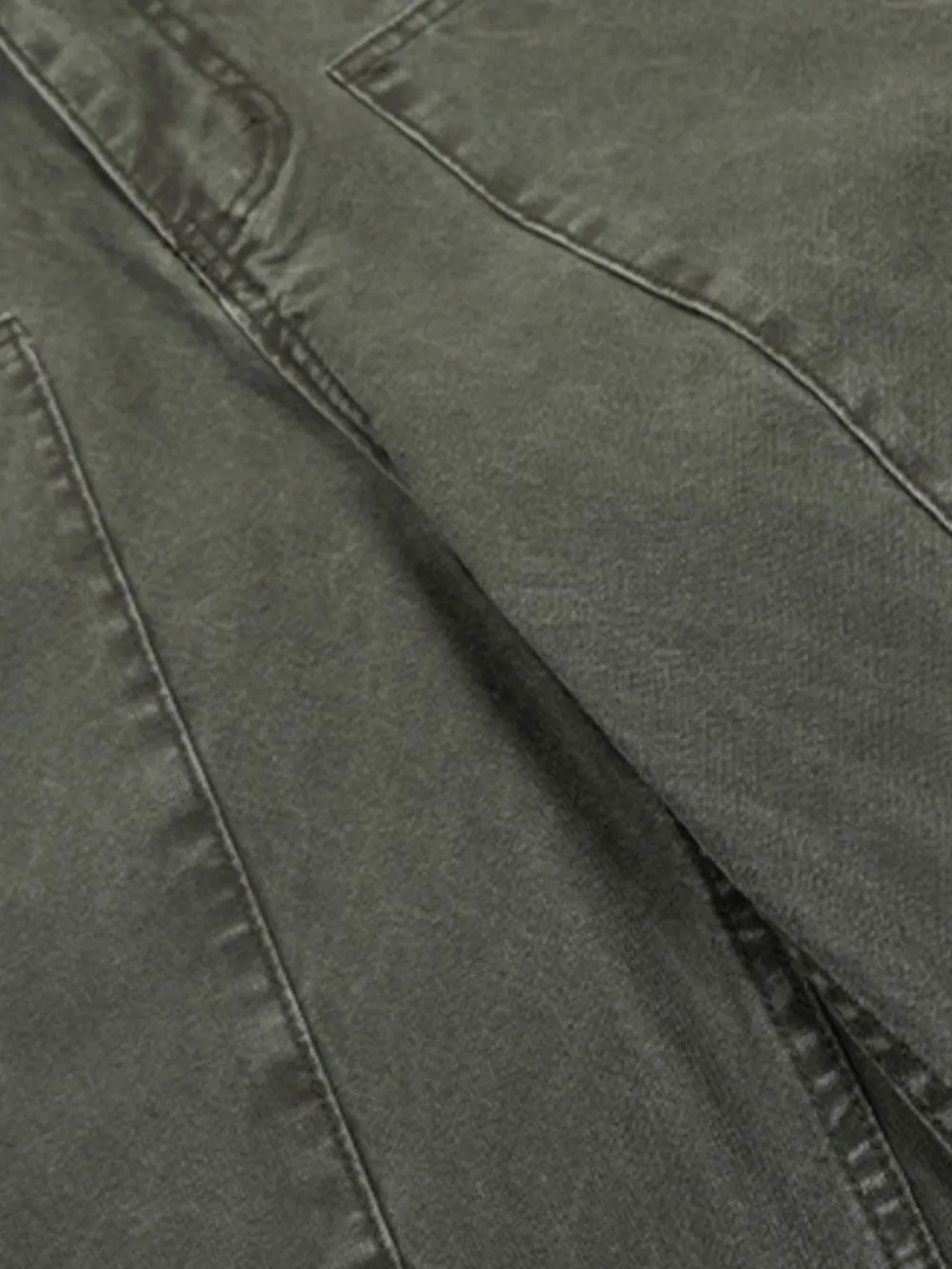 Men's Washed Cargo Wide Leg Jeans, image 7