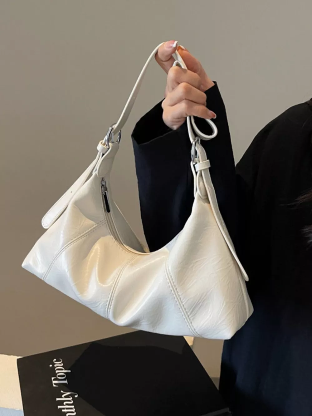 PU Leather Shoulder Bag, image 5