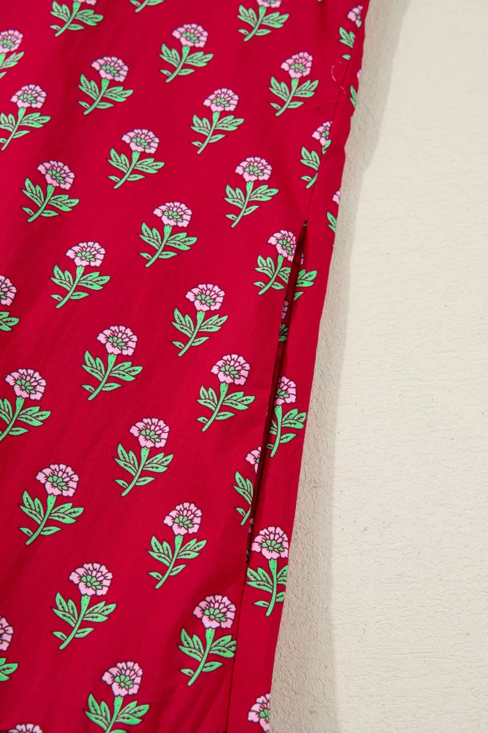Floral Print Ruffle Hem Mini Dress, image 16