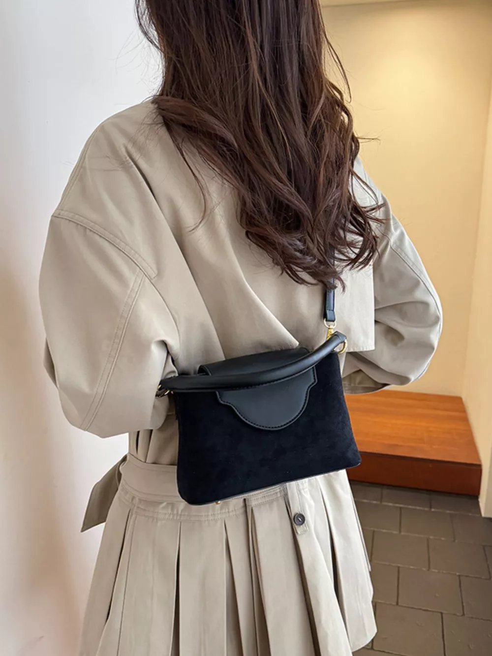 Top Handle Crossbody Bag, image 3
