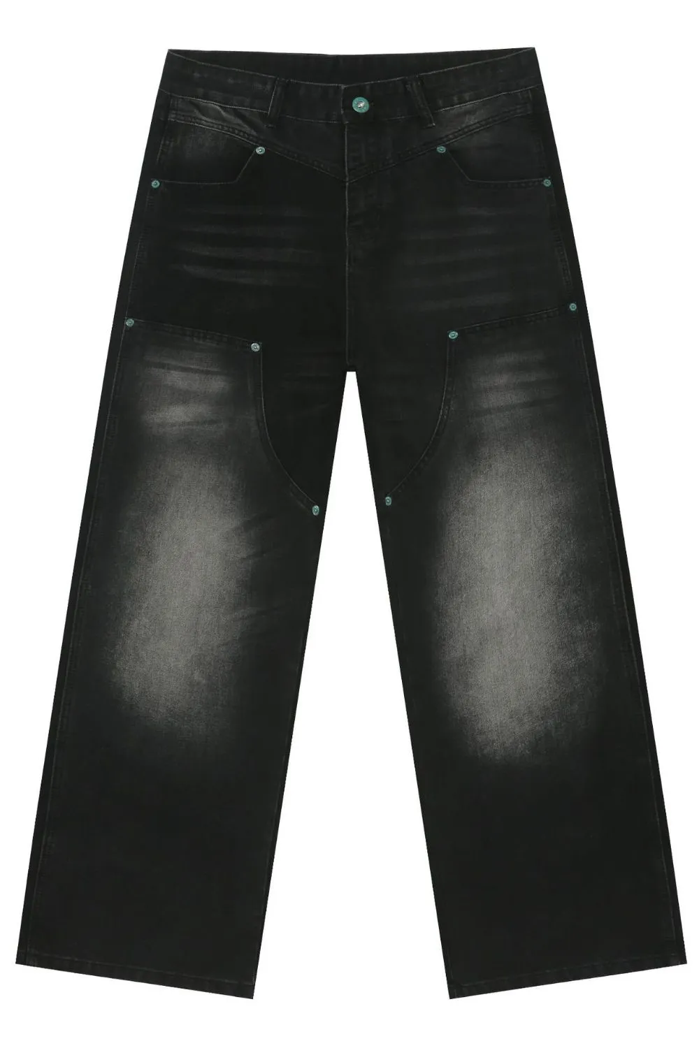 Men's Wide Leg Jeans, image 6