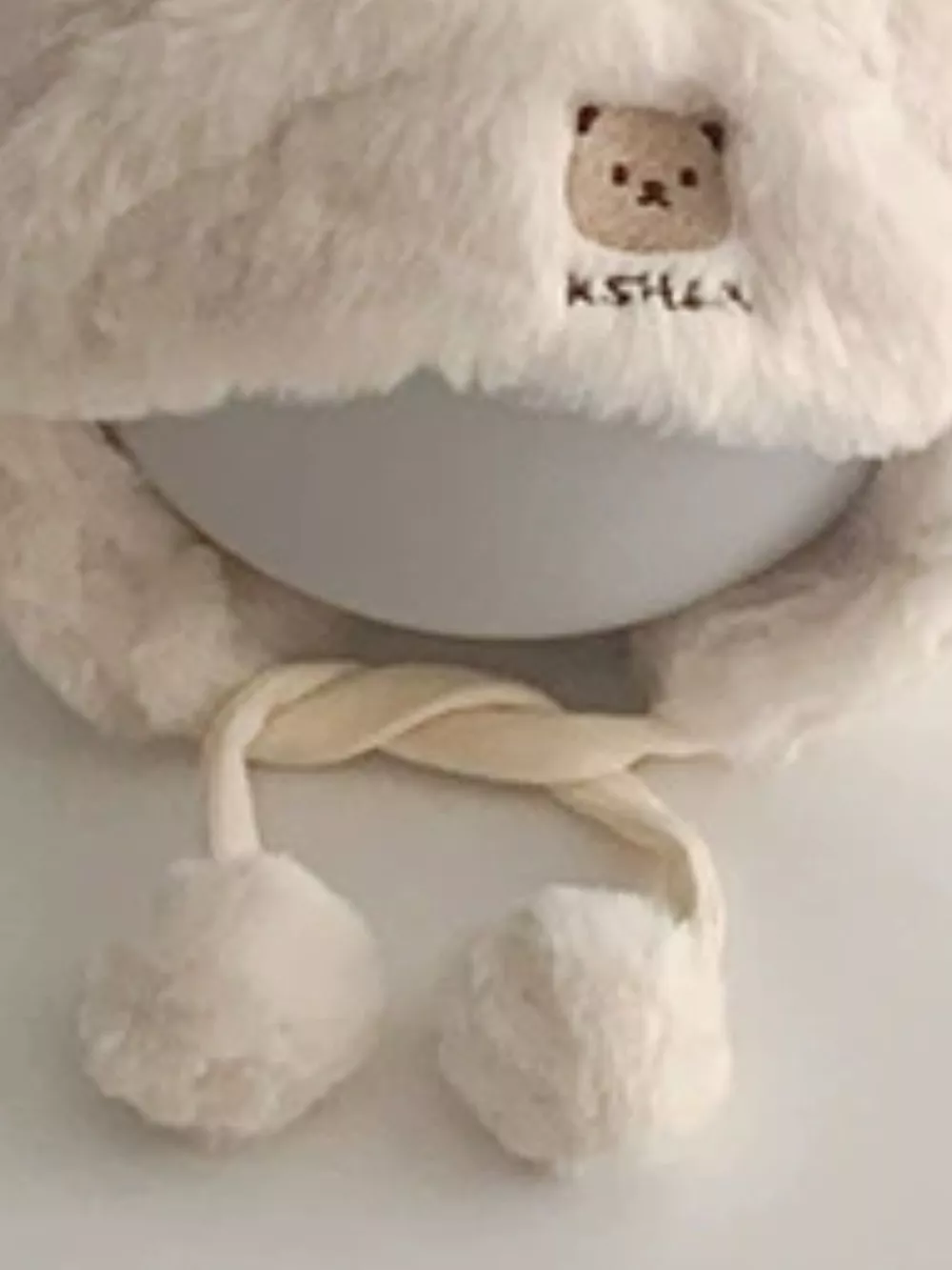 Children's Bear Ear Fluffy Hat, image 7