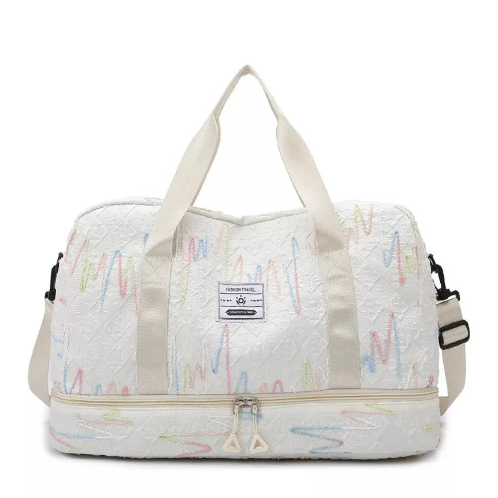 Textured Duffel Bag, image 3