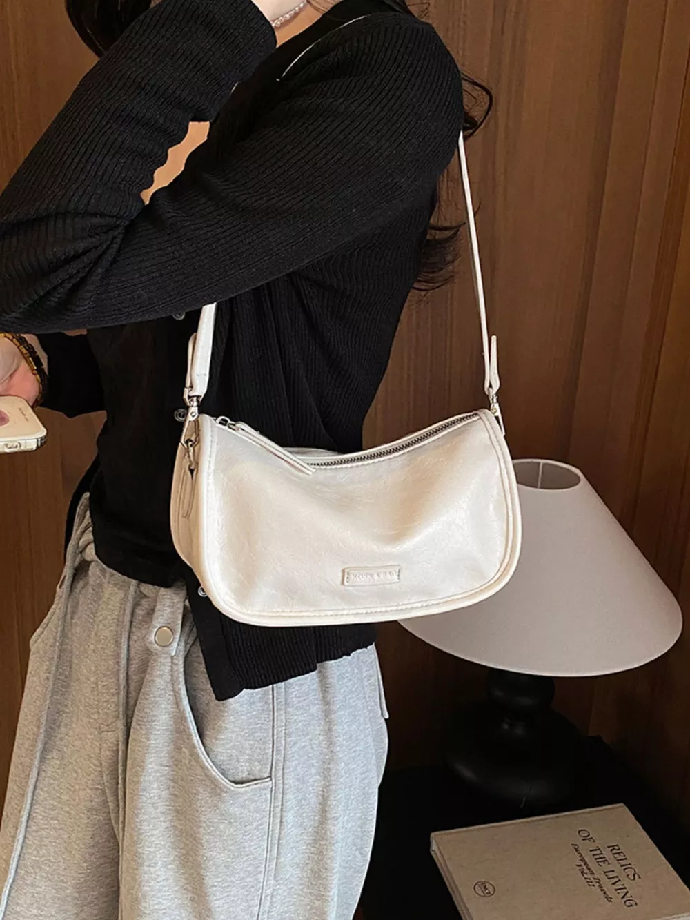 PU Leather Shoulder Bag, image 3