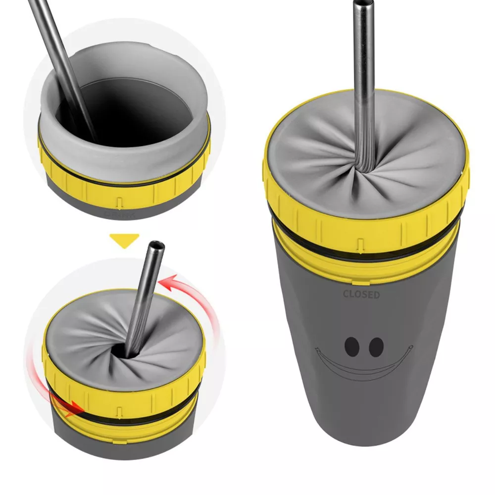 Christmas Cartoon Character Kettle with Straw, image 8