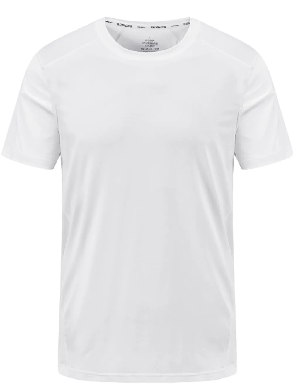 Men's Plus Size Round Neck Short Sleeve Active T-Shirt, image 6
