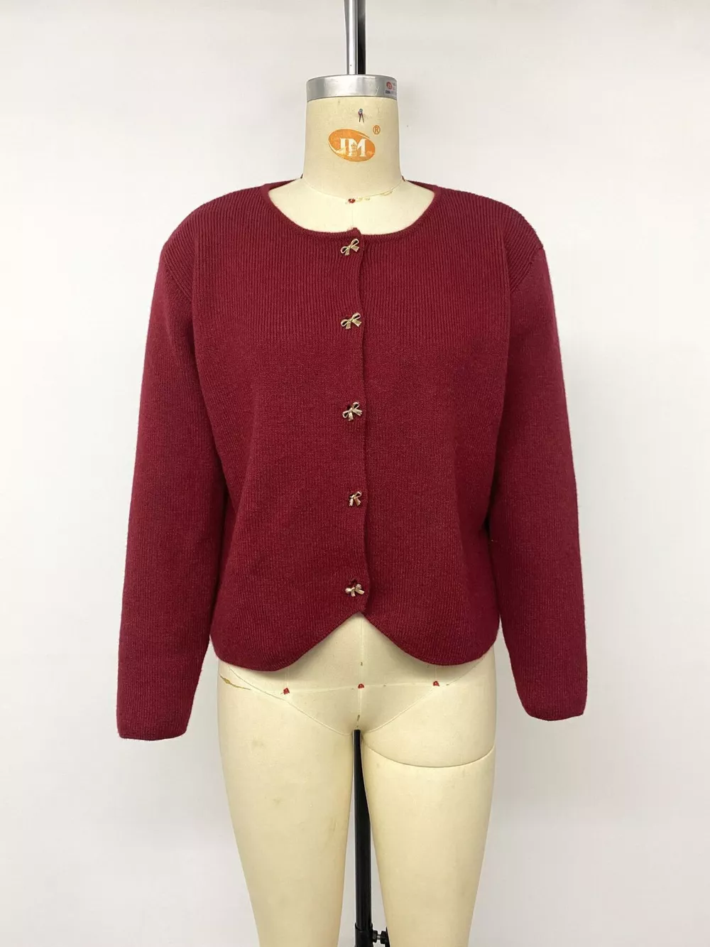 Bow Button Up Knit Cardigan, image 13