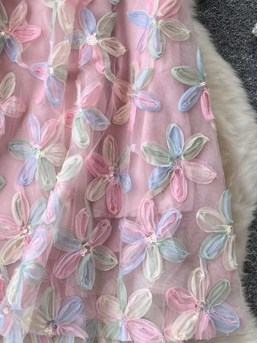 Floral Mesh Skirt, image 14
