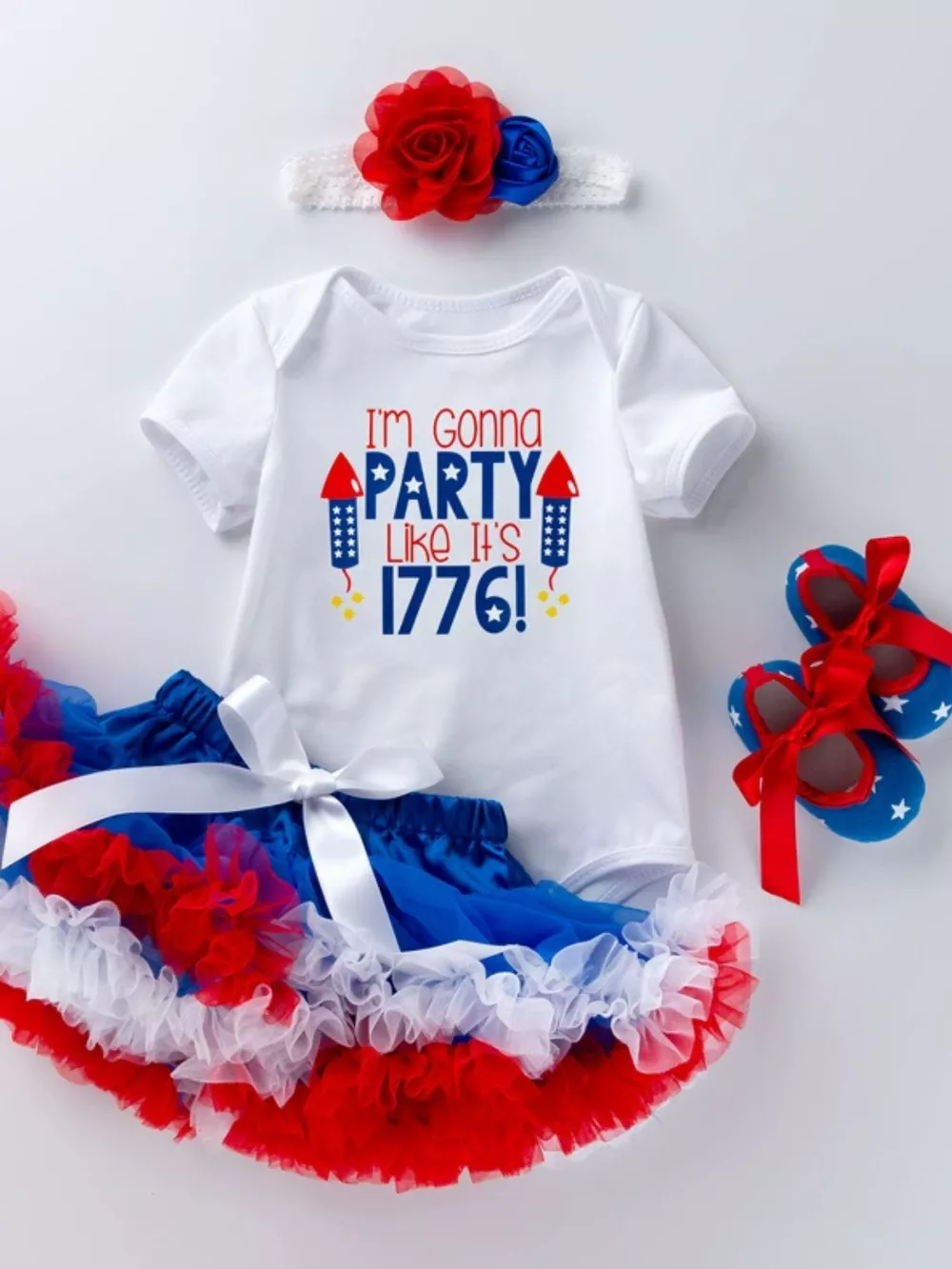 Children's First 4th of July Outfit Set
