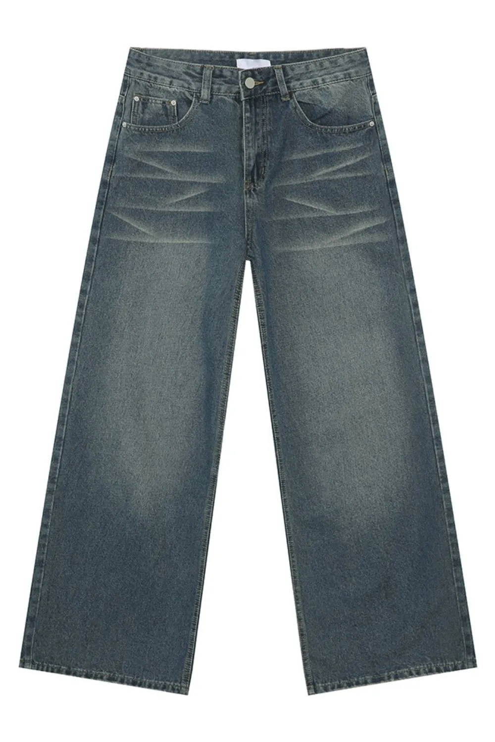 Wide Leg Pocketed Jeans, image 6