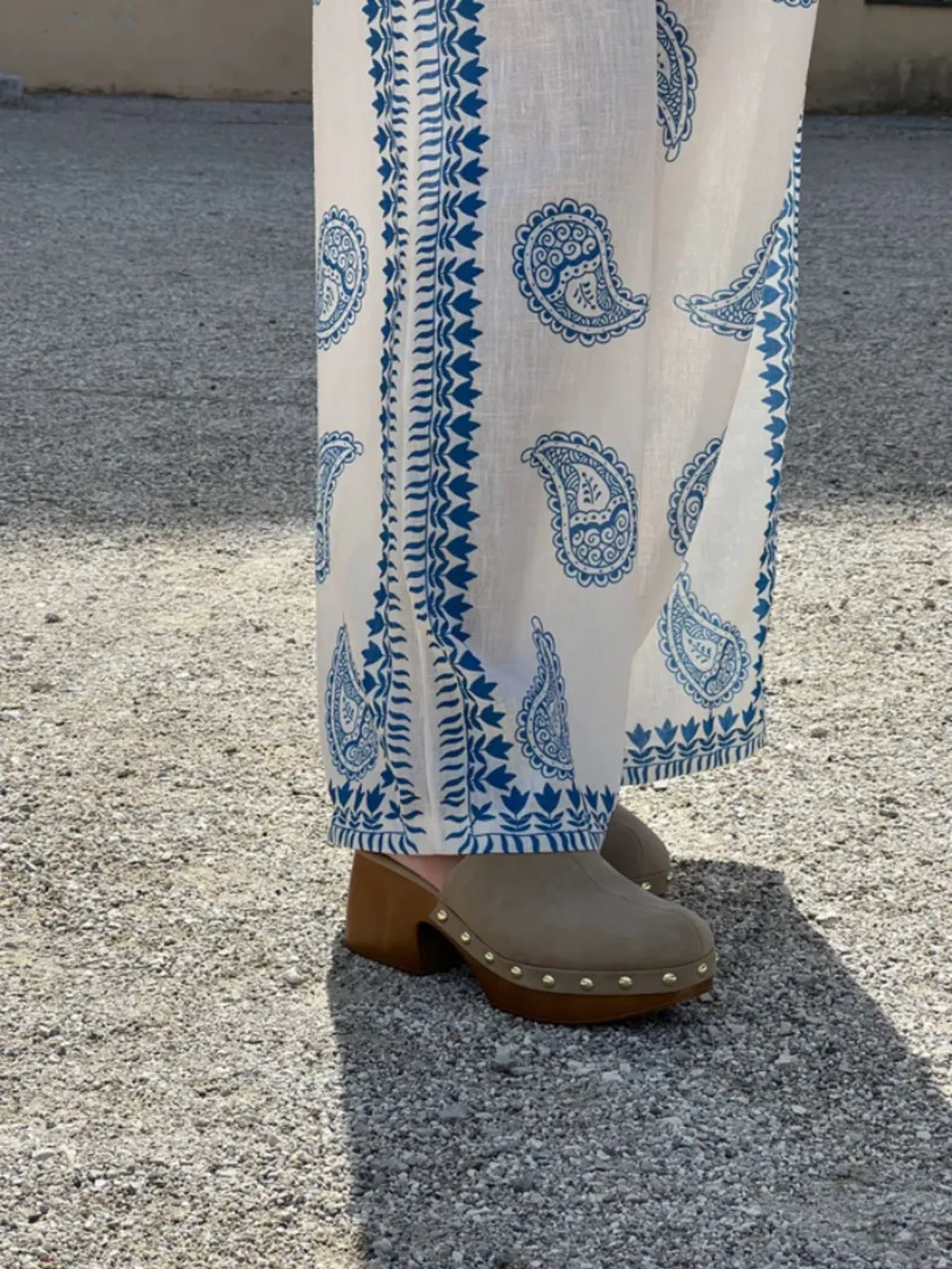 Button Up Printed Shirt and Pants Set, image 4