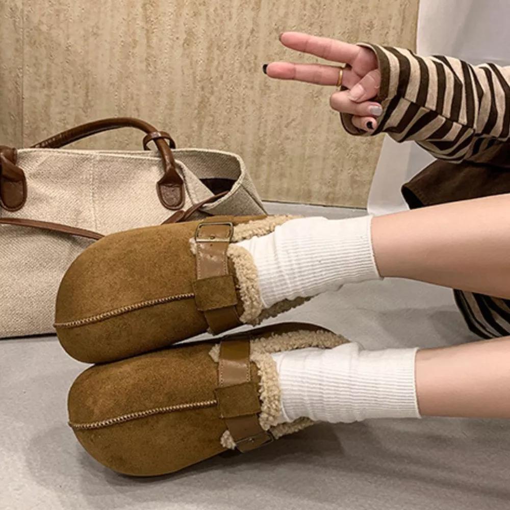 Round Toe Platform Slip-Ons, image 5