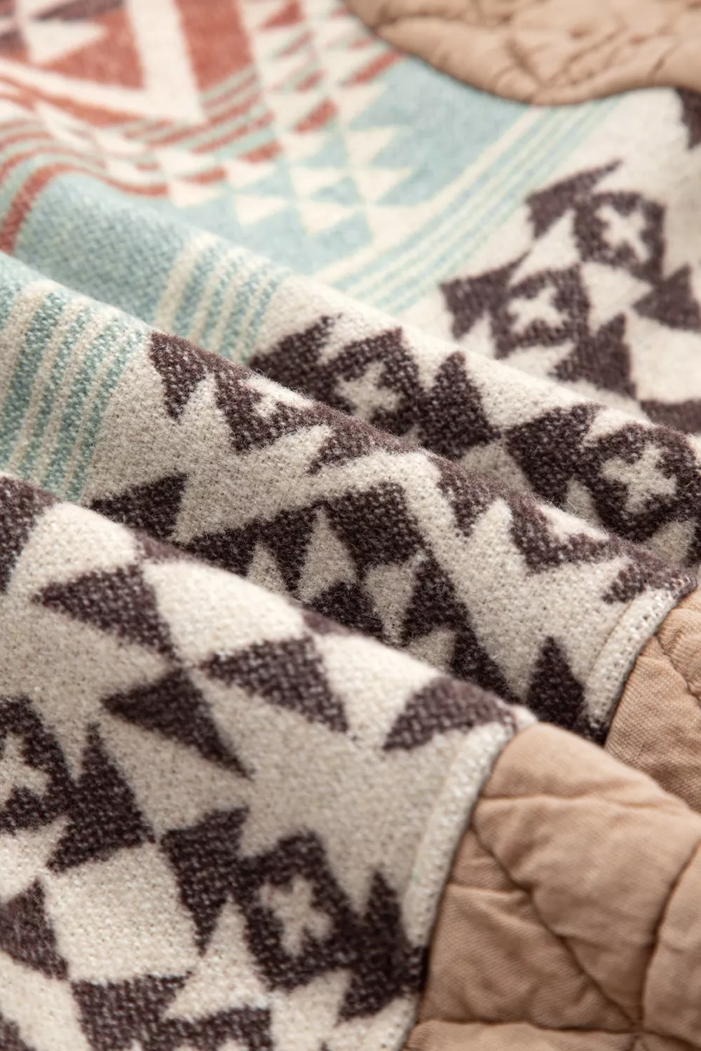 Aztec Quilted Patchwork Western Jacket, image 13