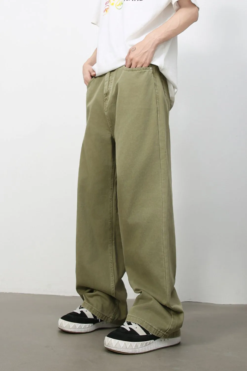 Men's Baggy Jeans with Pockets, image 8