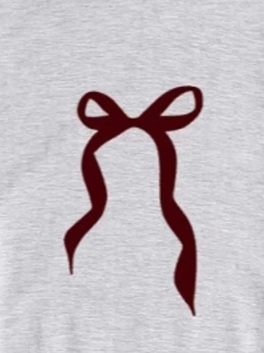 Plus Size Bow Round Neck Short Sleeve T-Shirt, image 7