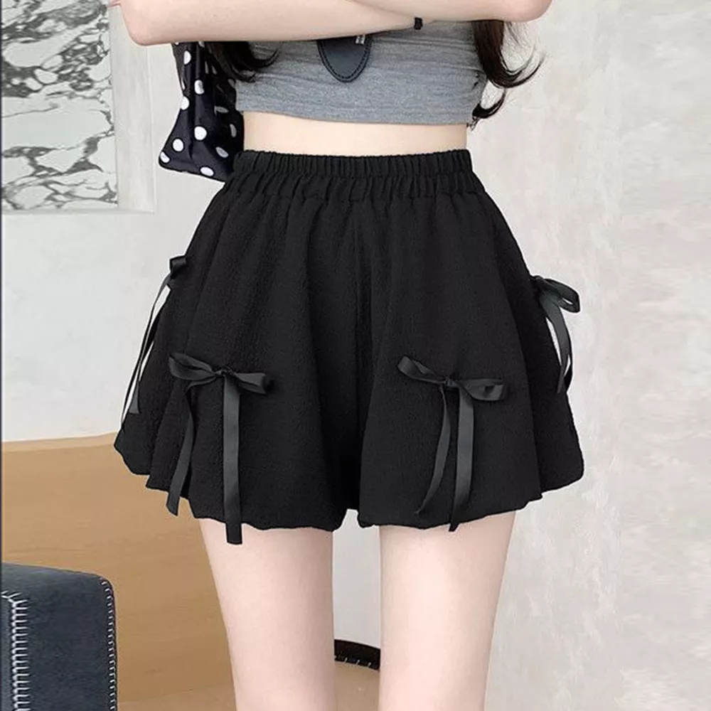 Bowknot High Waist Bubble Skirt, image 10