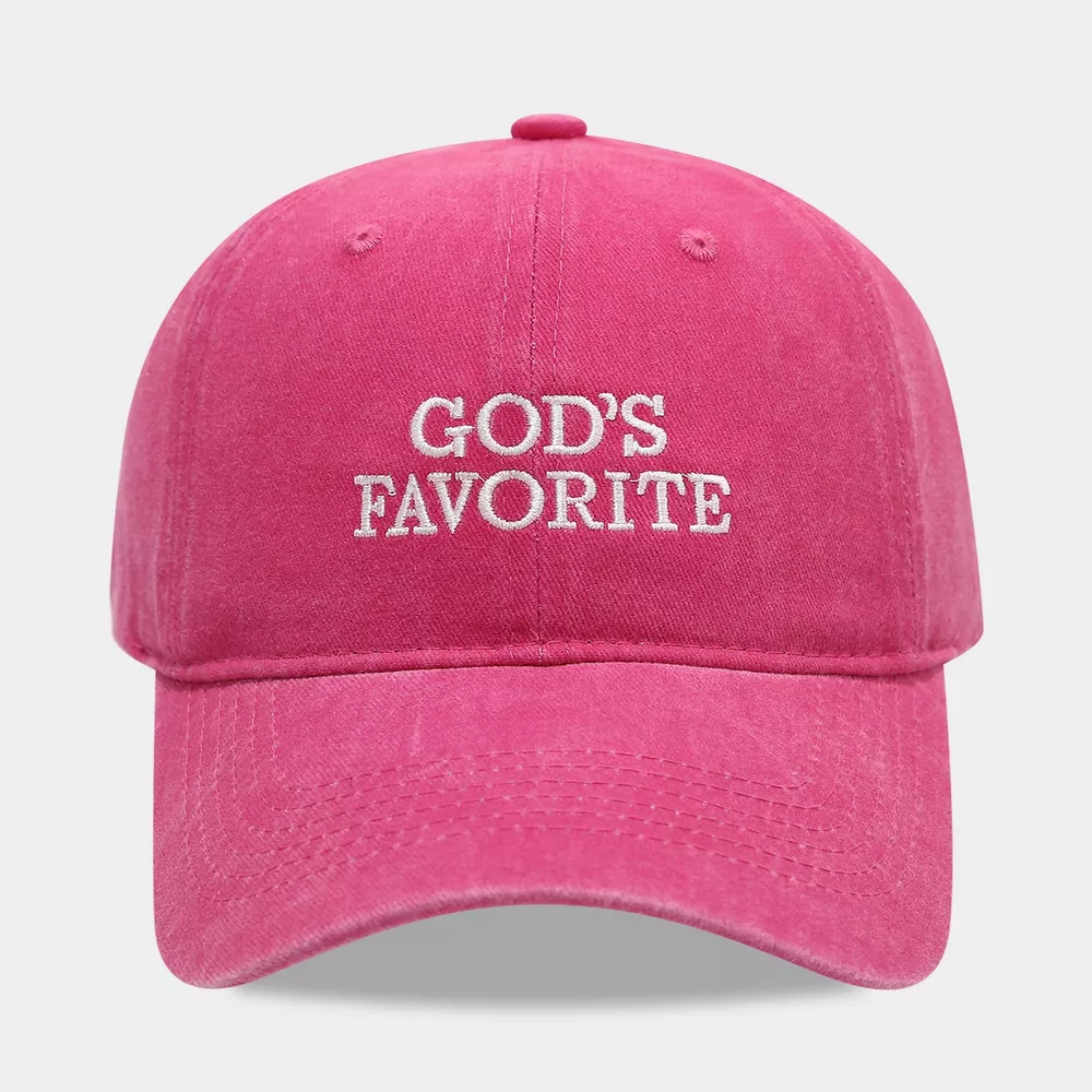 Embroidered Washed Baseball Cap, image 5
