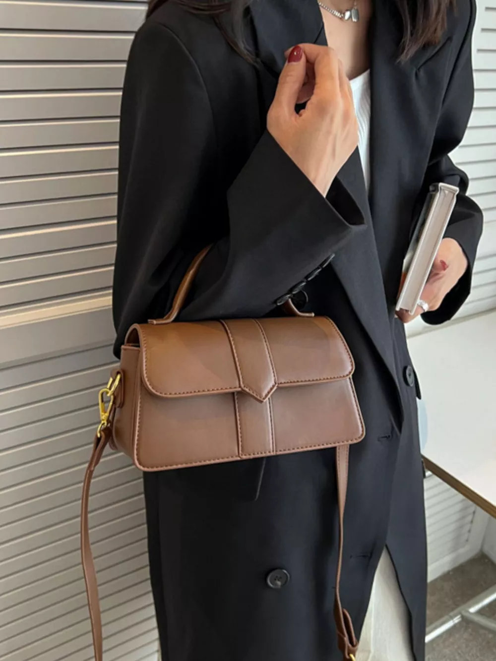 Top Handle Crossbody Bag, image 7