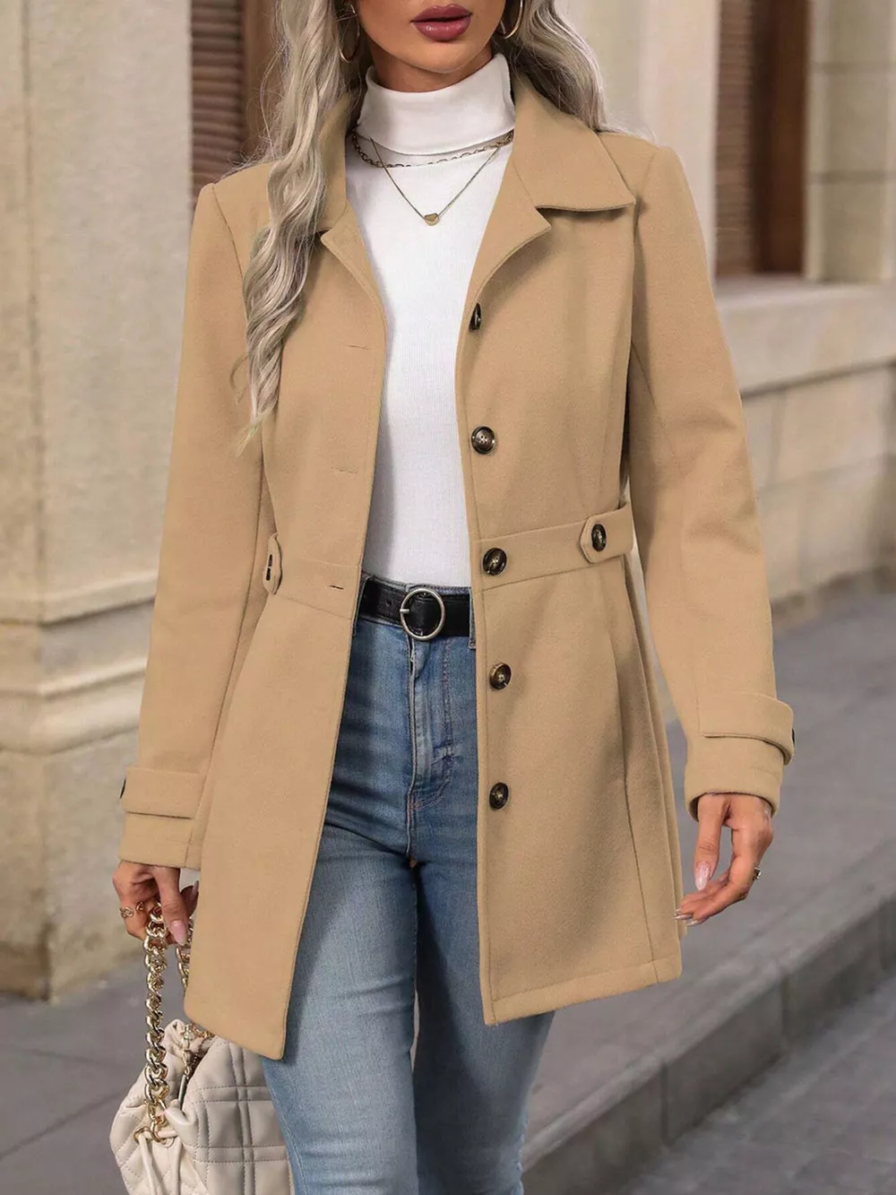 Button Up Long Sleeve Outerwear, image 19
