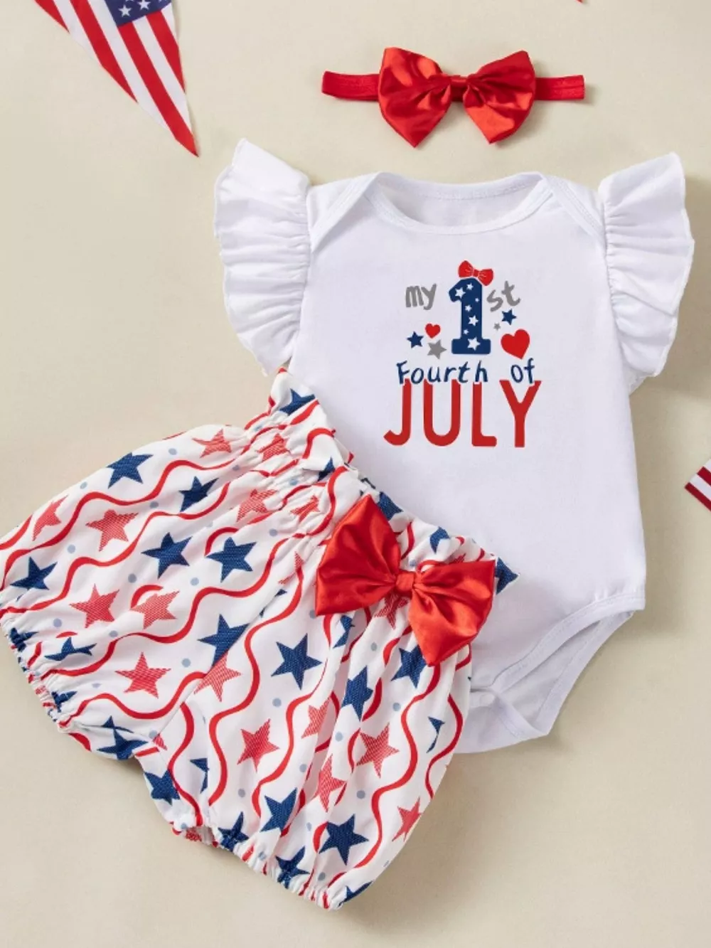 Children's Independence Day Outfit Set, image 5