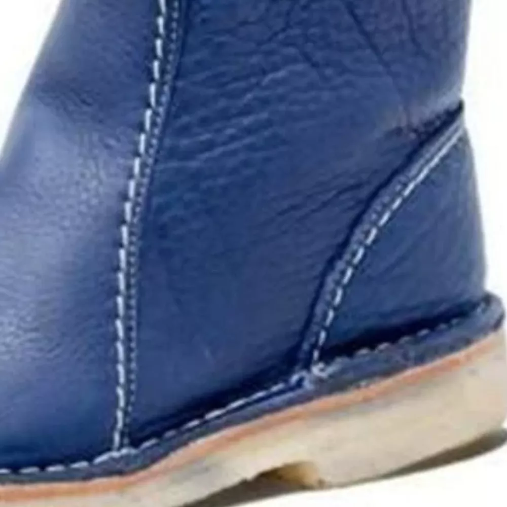 Round Toe Flats Boots, image 5