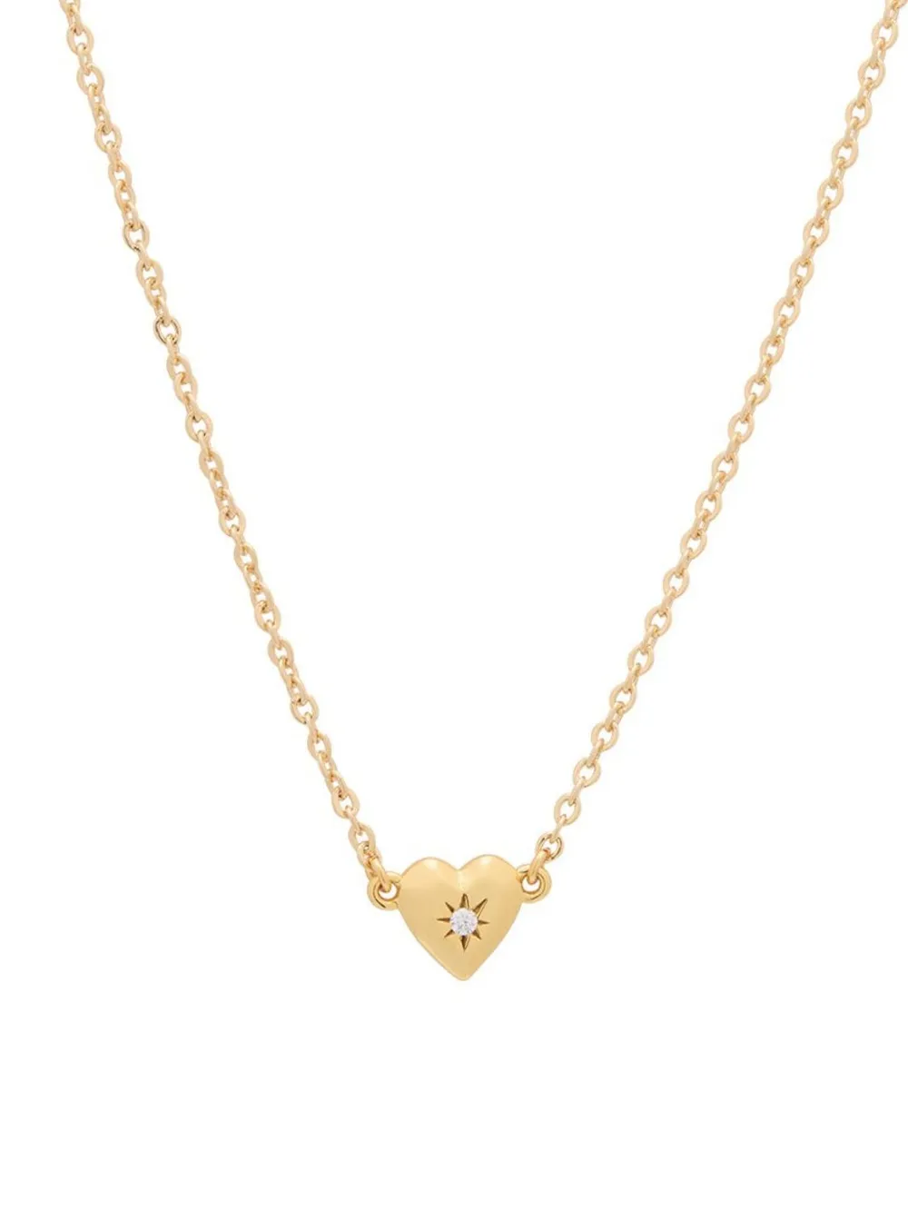 Zircon Heart Pendant Necklace, image 4