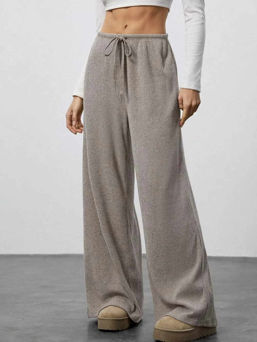 Relaxed Fit Drawstring Pants, image 24
