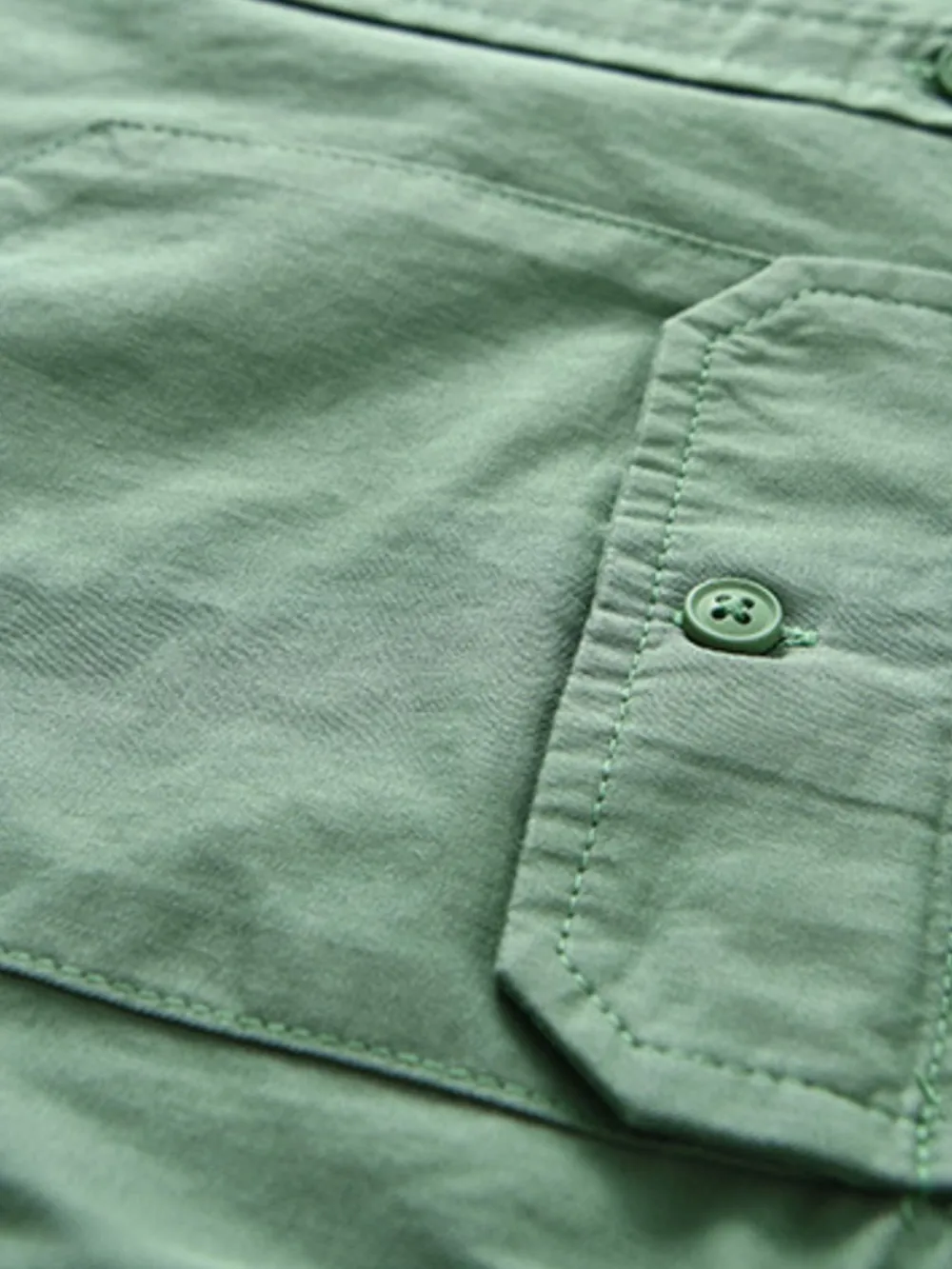 Men's Plus Size Button Up Short Sleeve Shirt, image 8