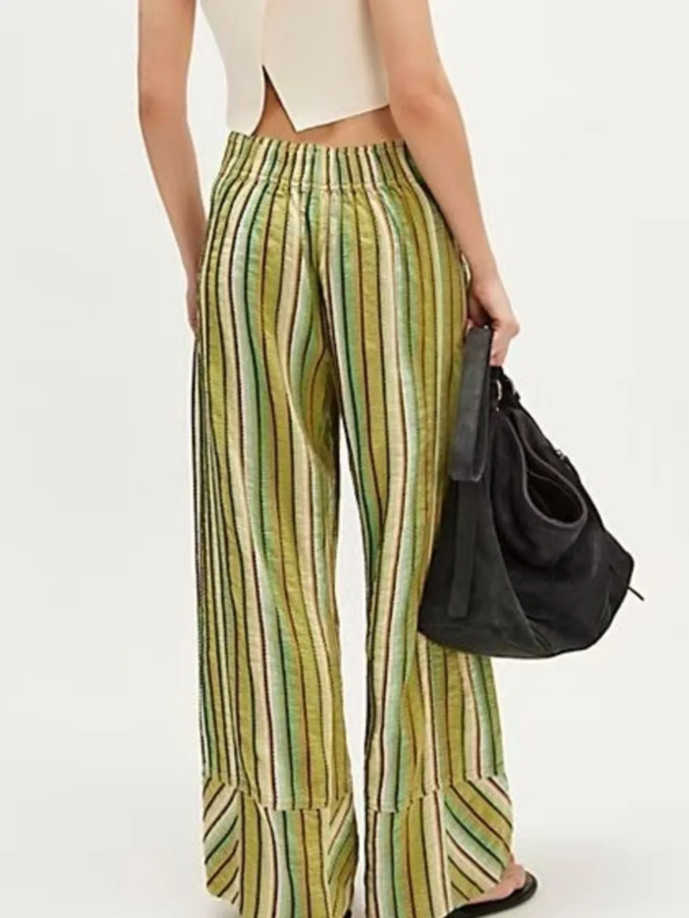 Striped Wide Leg Pants, image 11