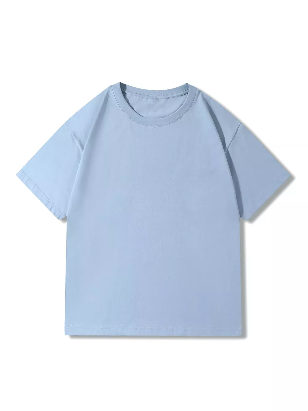 Men's Full Size Classic Crew Neck Solid Color T-Shirt Plus Size, image 13