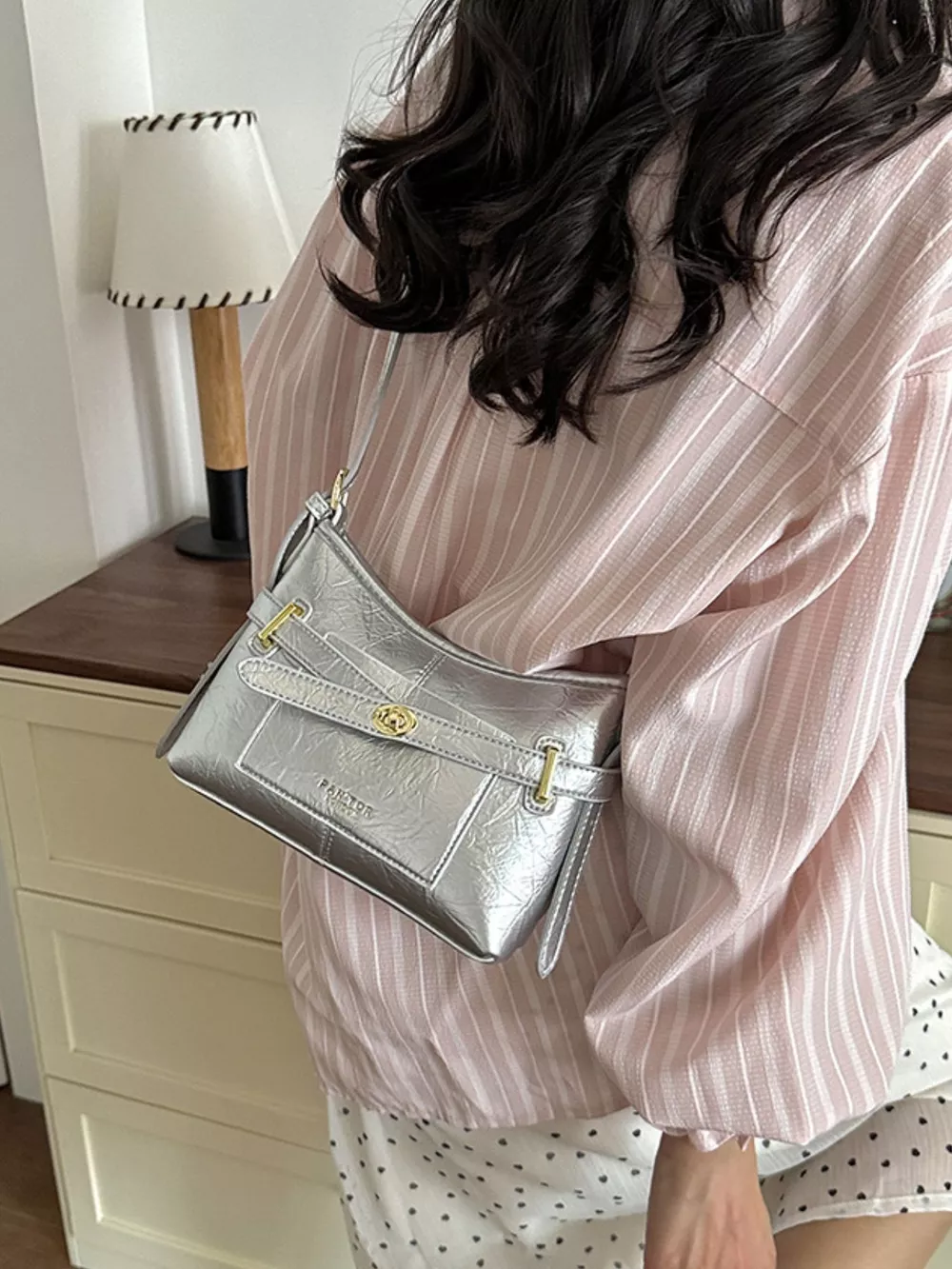 Adjustable Strap Crossbody Bag, image 2